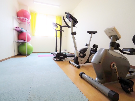 運動ができる部屋